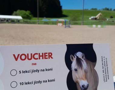 VOUCHER NA VÝCVIK JÍZDY NA KONI