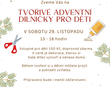 Tvořivé adventní dílničky